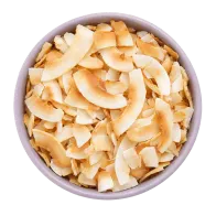 Schale mit Kokoschips